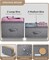 Sorbus Dresser with 5 Drawers - Storage Chest Organizer with Steel Frame, Wood Top, Handles, Fabric Bins